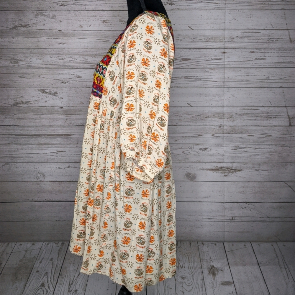 umgee • boho babydoll tunic peasant dress - Picture 5 of 6